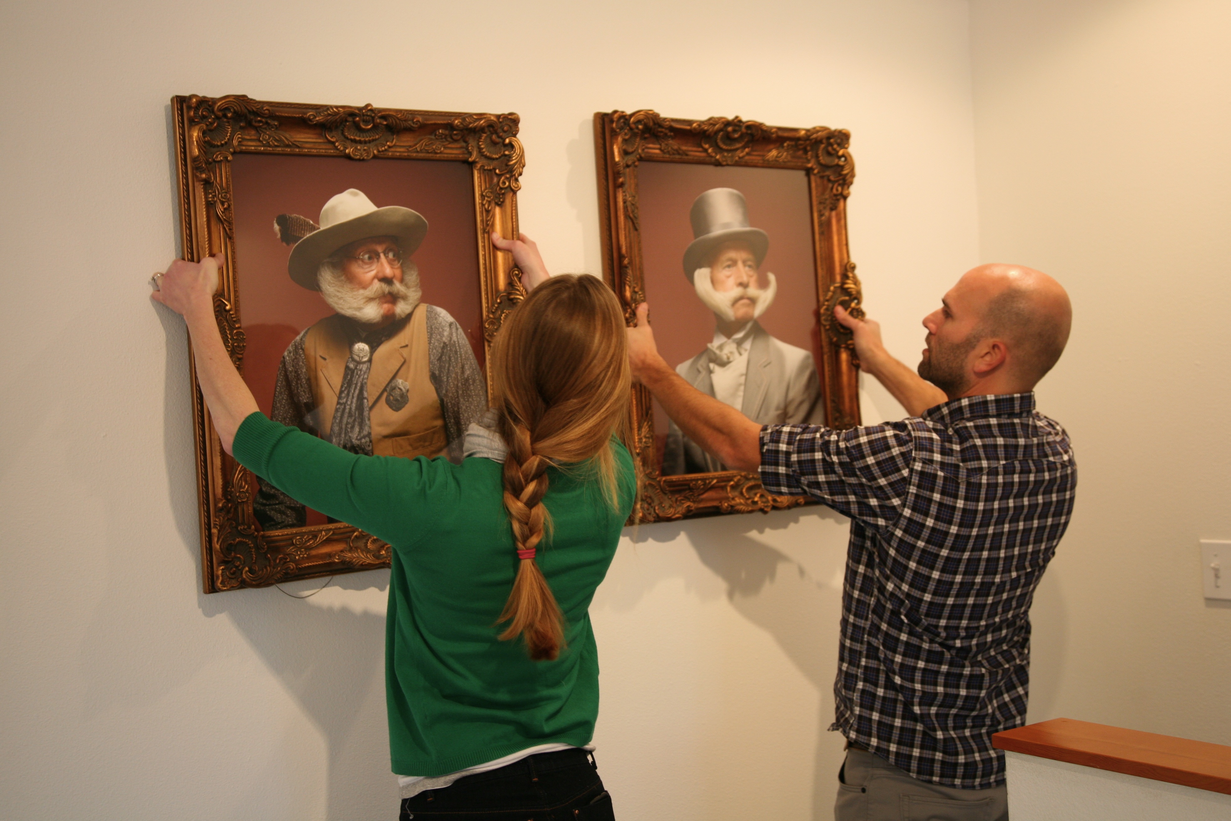 Amber and Dave Start Hanging Beards