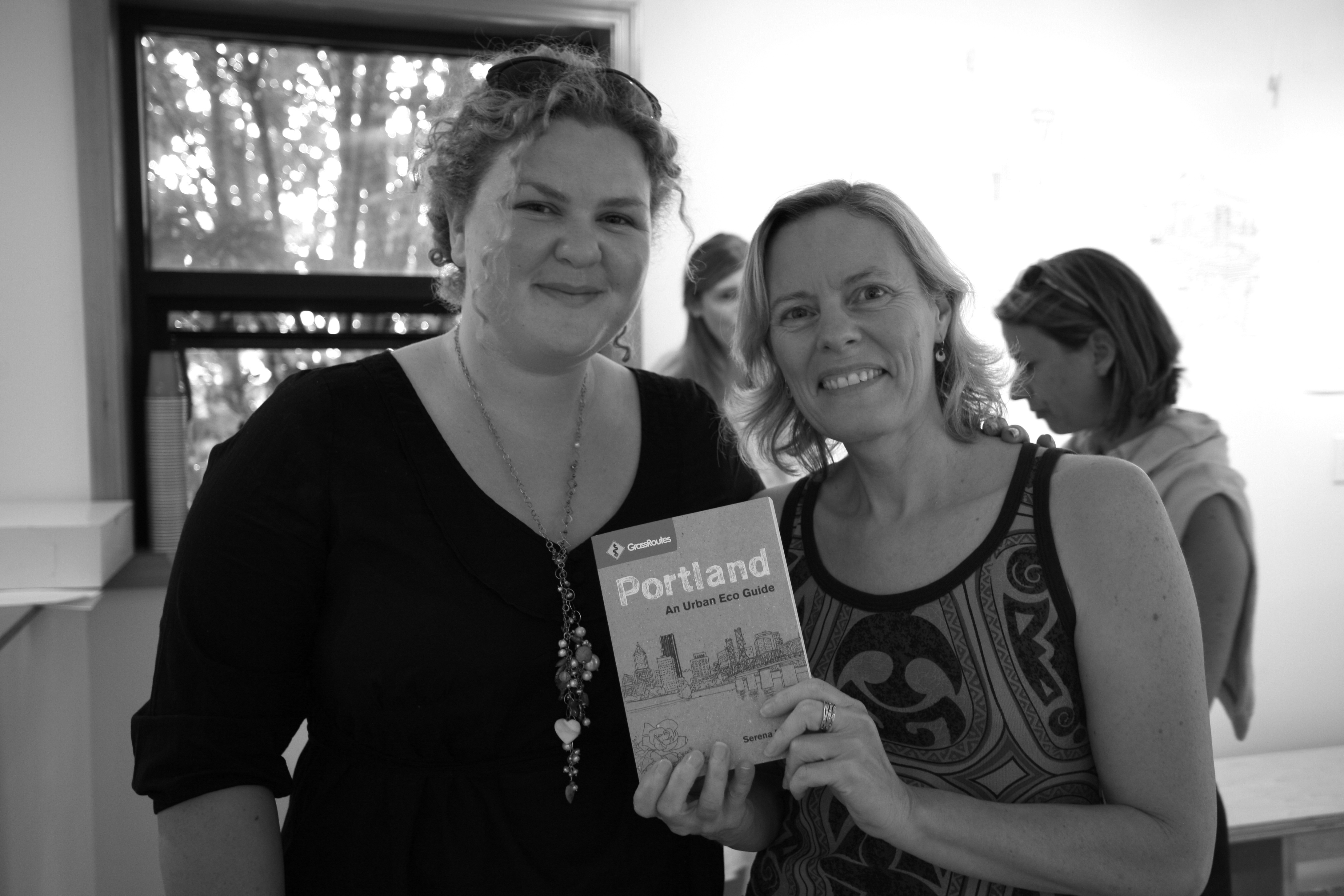 Serena (Author) and Laura from TravelPortland